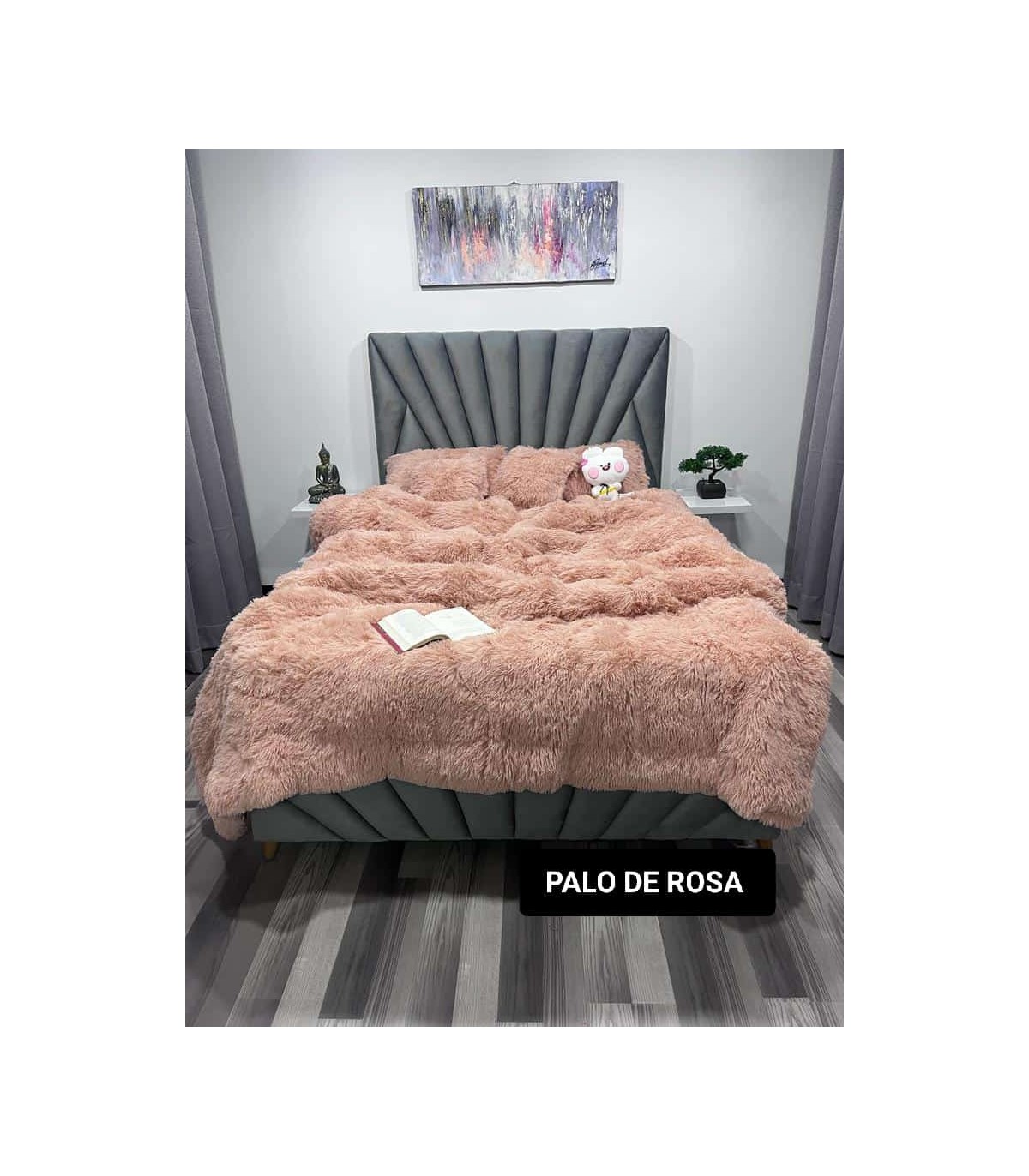 EDREDÓN PELUCHE / PIEL DE CONEJO