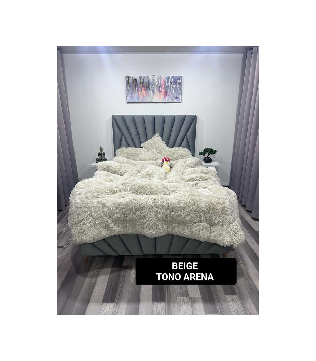 EDREDÓN PELUCHE / PIEL DE CONEJO