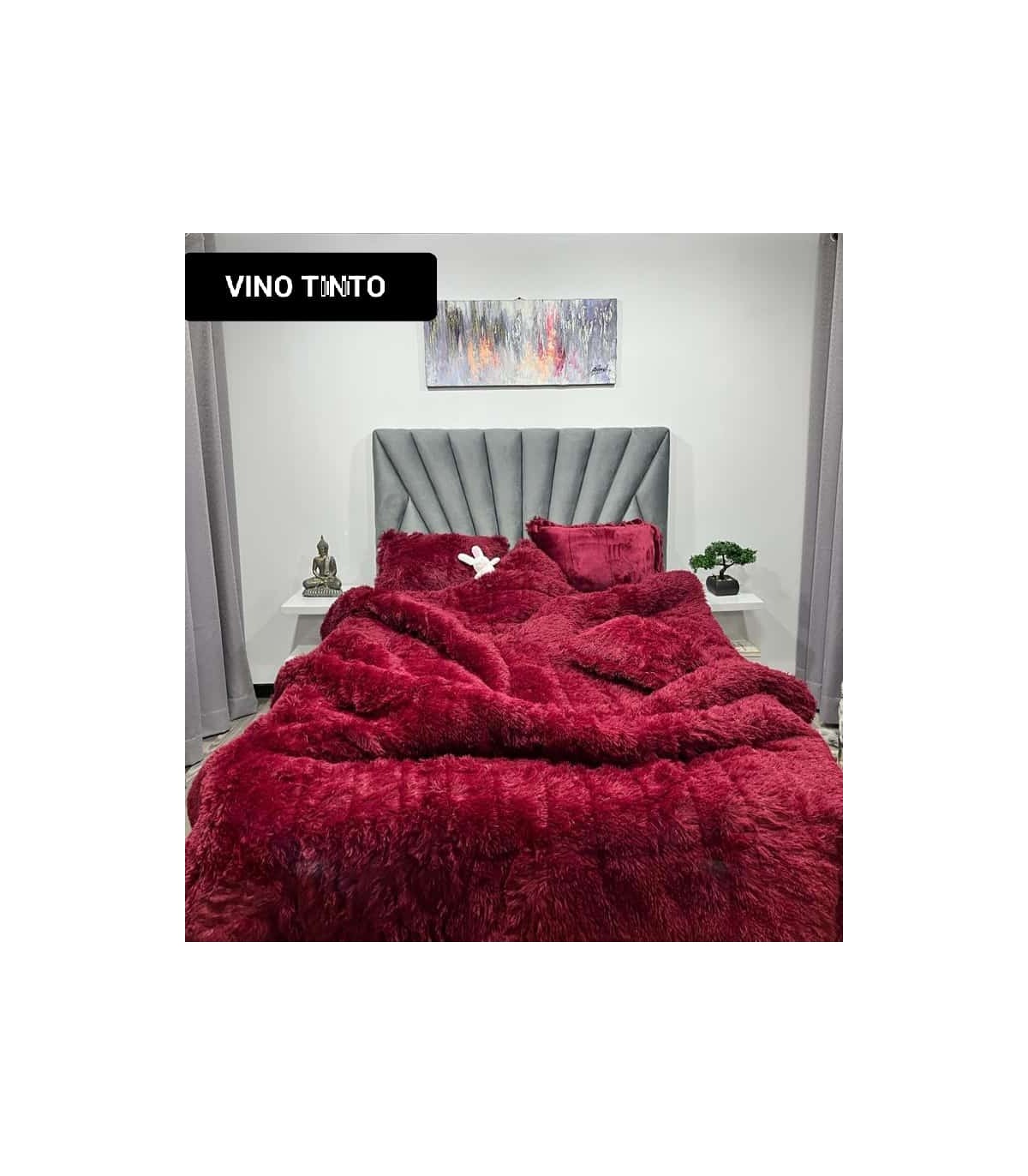 EDREDÓN PELUCHE / PIEL DE CONEJO