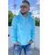 HOODIE AZUL AGUAMARINA