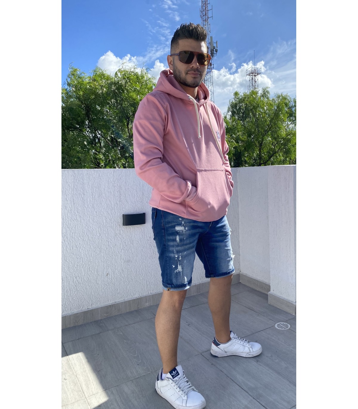 copia de HOODIE AZUL AGUAMARINA