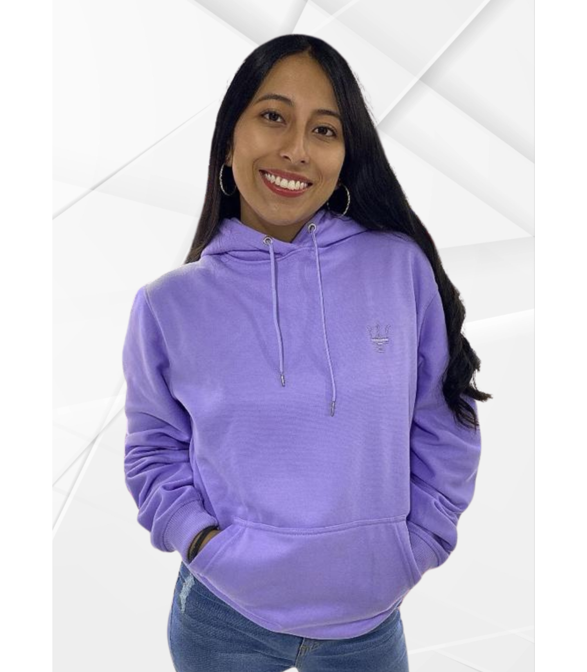 HOODIE LILA