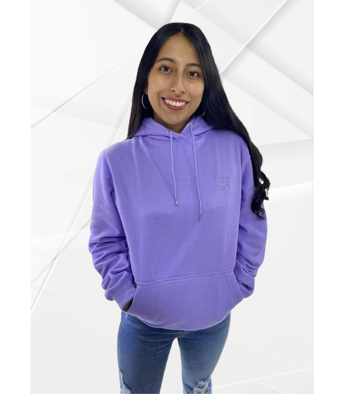 HOODIE LILA