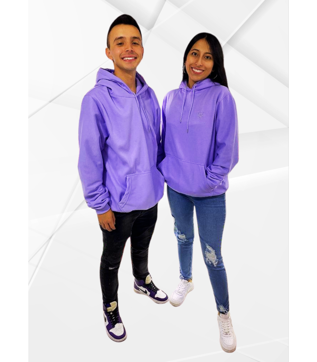 HOODIE LILA