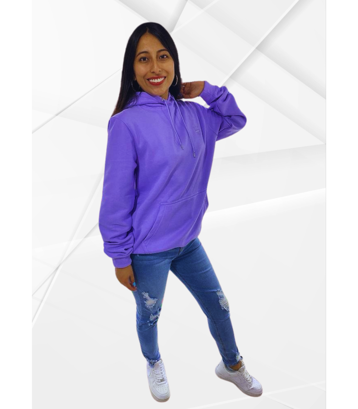 HOODIE LILA