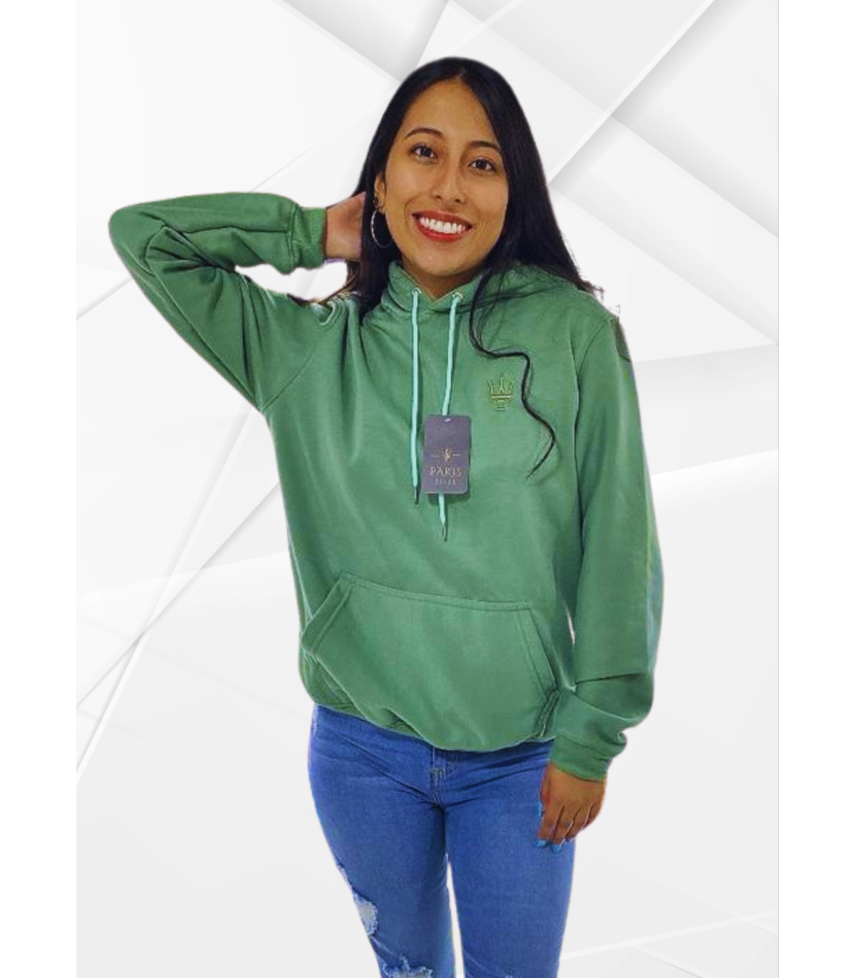 HOODIE VERDE OLIVA