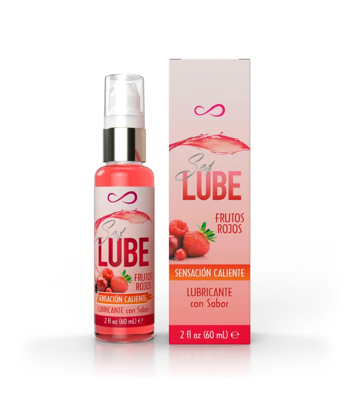 Sex LUBE 60 ml Frutos Rojos – Lubricante Saborizado