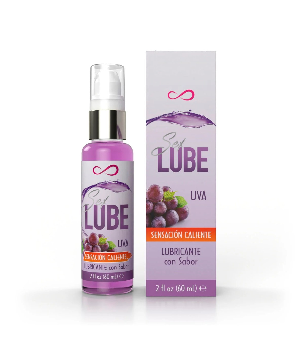 Sex LUBE 60 ml Uva – Lubricante Saborizado